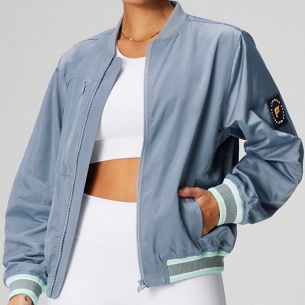 NWT 🏷️ Satin Bomber Jacket 🧥